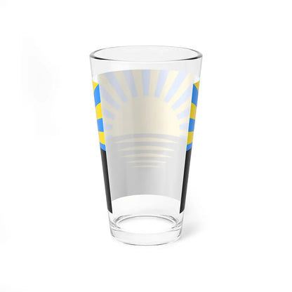 Flag of Donetsk Oblast Ukraine - Pint Glass 16oz-Go Mug Yourself