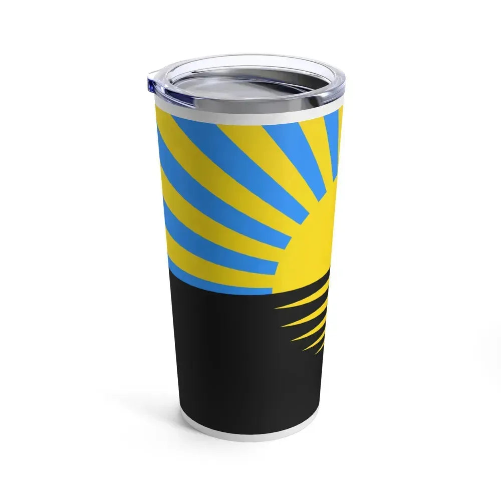 Flag of Donetsk Oblast Ukraine - Tumbler 20oz - Go Mug Yourself