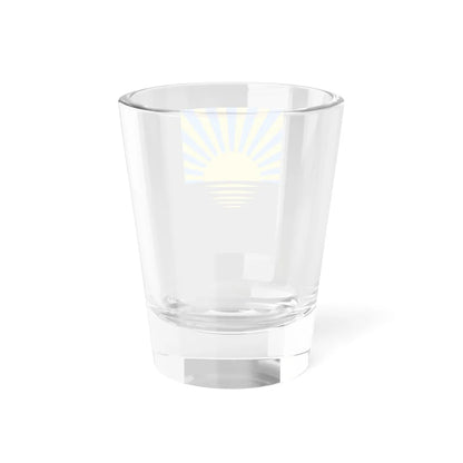 Flag of Donetsk Oblast vertical (Ukraine) Shot Glass 1.5oz - Go Mug Yourself