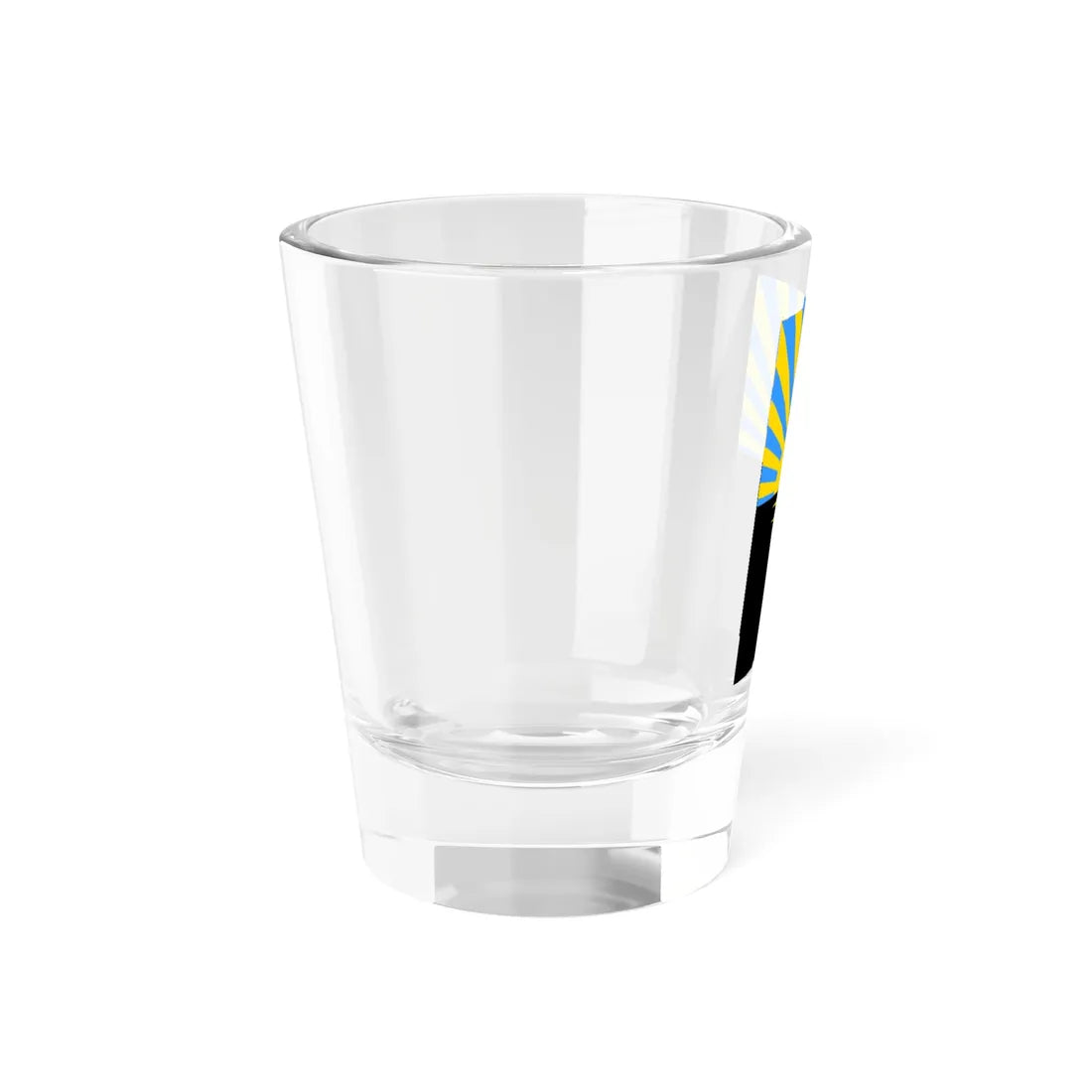 Flag of Donetsk Oblast vertical (Ukraine) Shot Glass 1.5oz - Go Mug Yourself