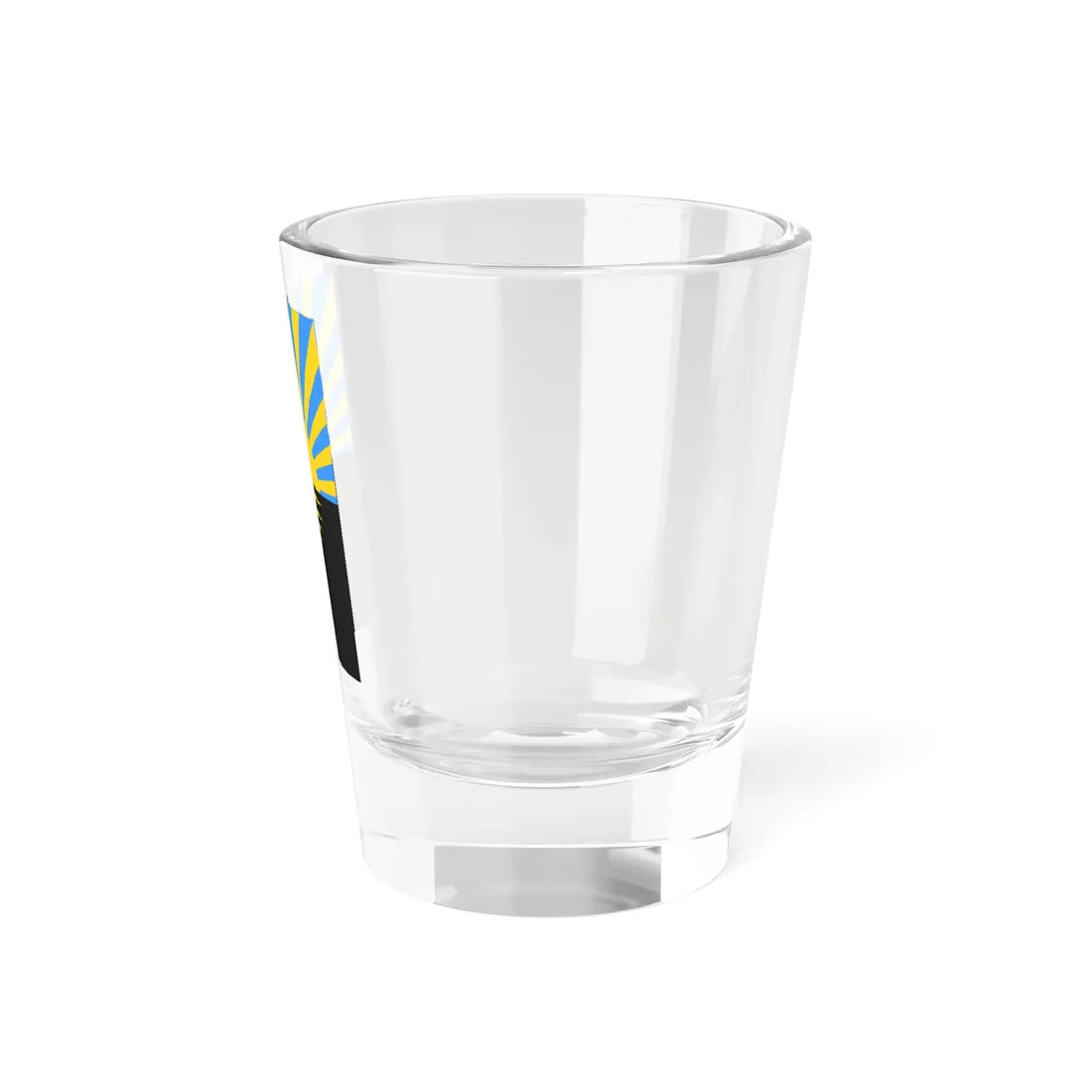 Flag of Donetsk Oblast vertical (Ukraine) Shot Glass 1.5oz - Go Mug Yourself