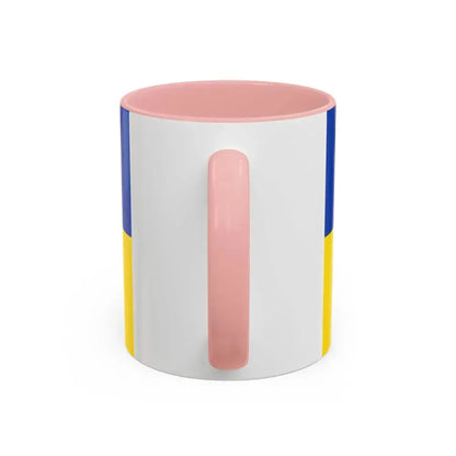 Flag of Donnersbergkreis Germany - Accent Coffee Mug - Go Mug Yourself