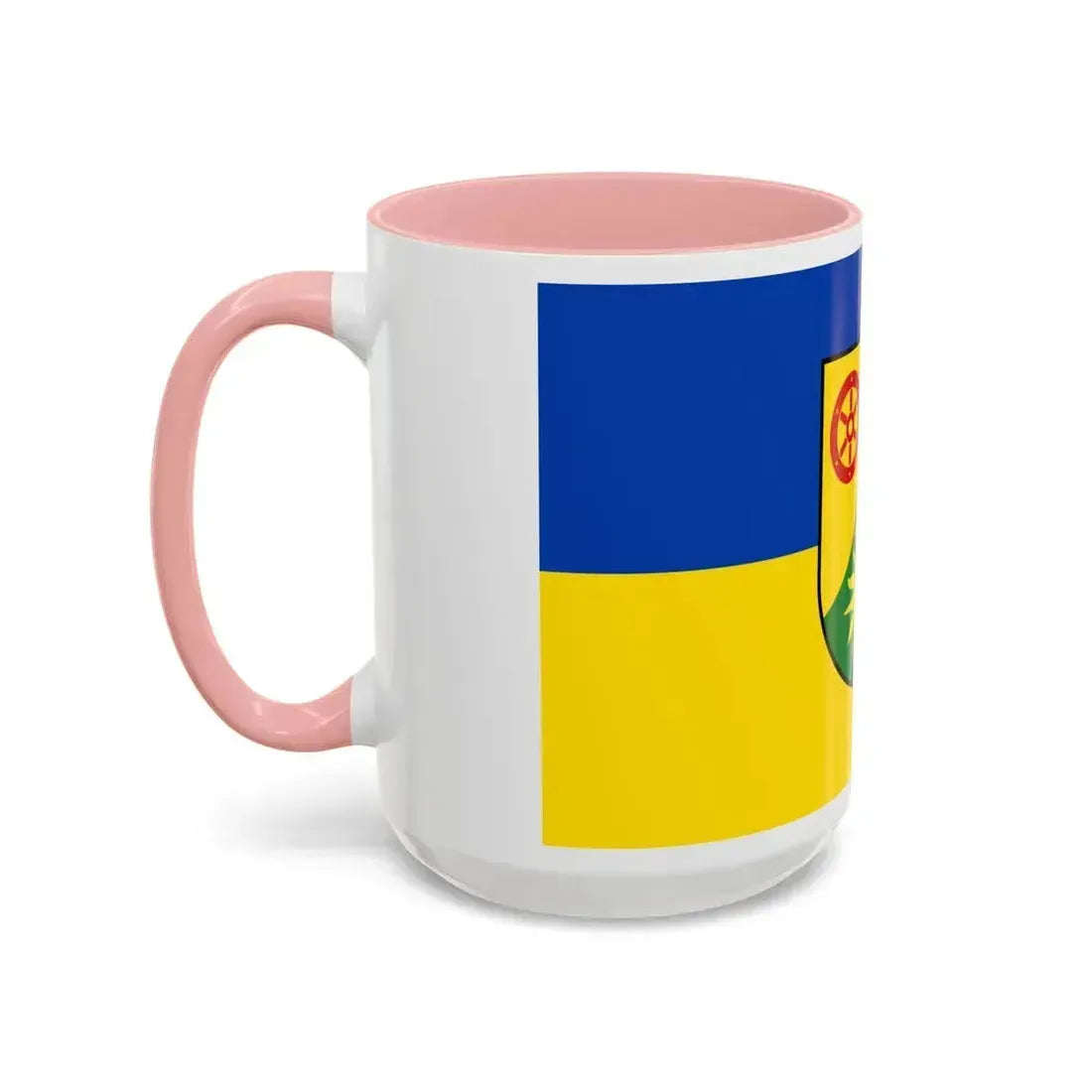 Flag of Donnersbergkreis Germany - Accent Coffee Mug - Go Mug Yourself