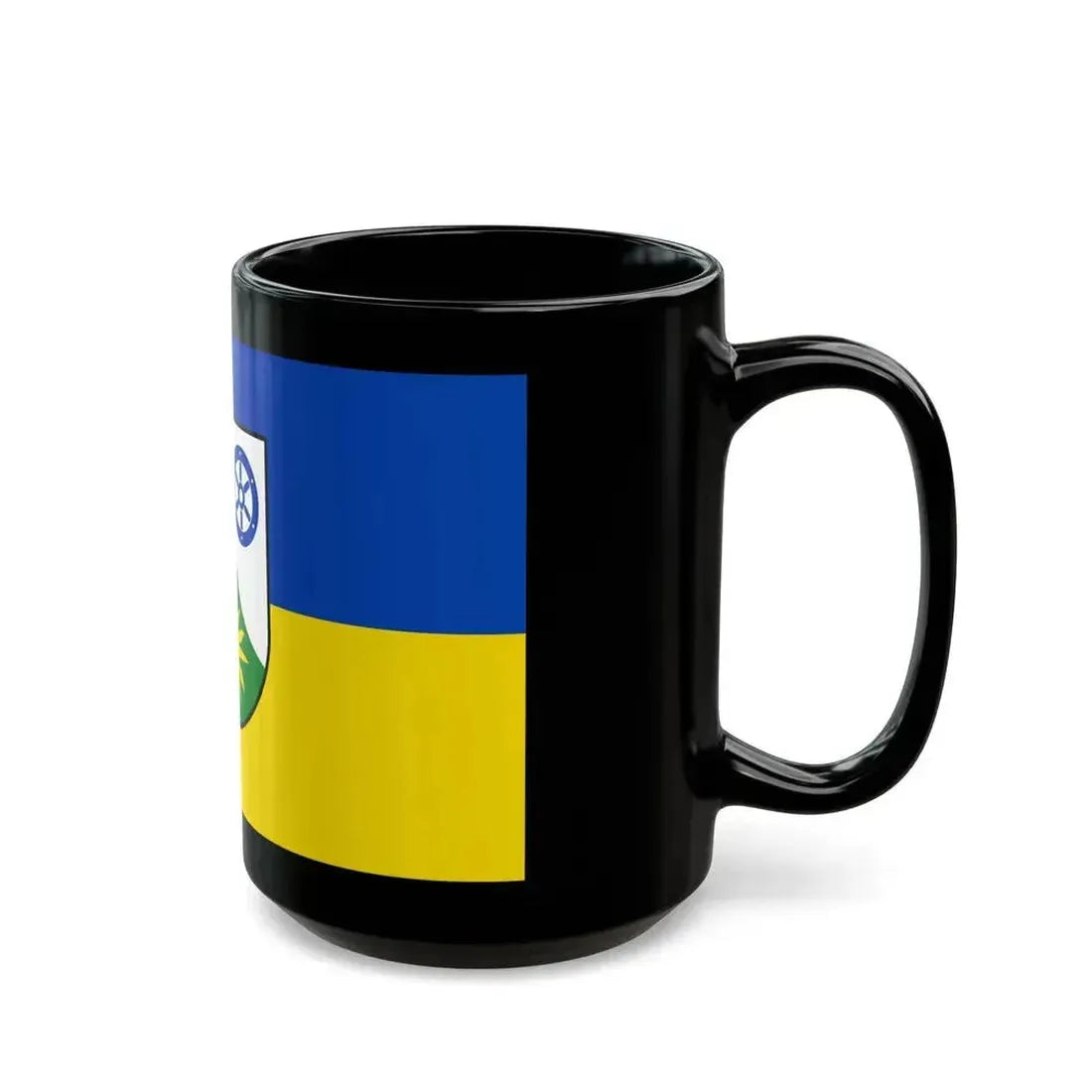 Flag of Donnersbergkreis Germany - Black Coffee Mug - Go Mug Yourself