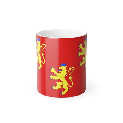Flag of Dordogne France 2 - Color Changing Coffee Mug 11oz - Go Mug Yourself