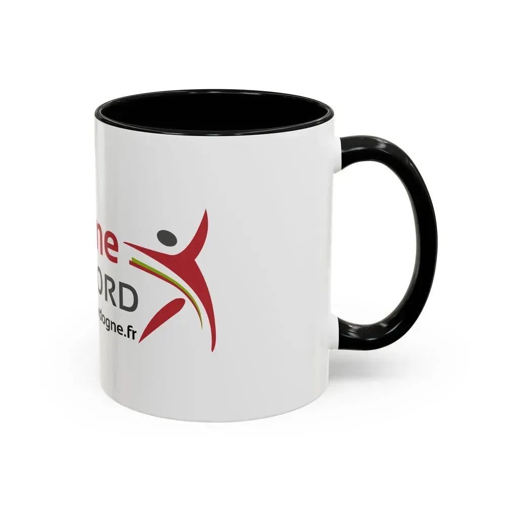 Flag of Dordogne France - Accent Coffee Mug - Go Mug Yourself