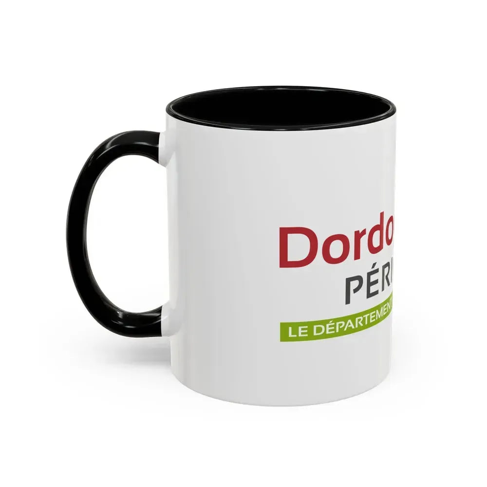 Flag of Dordogne France - Accent Coffee Mug - Go Mug Yourself