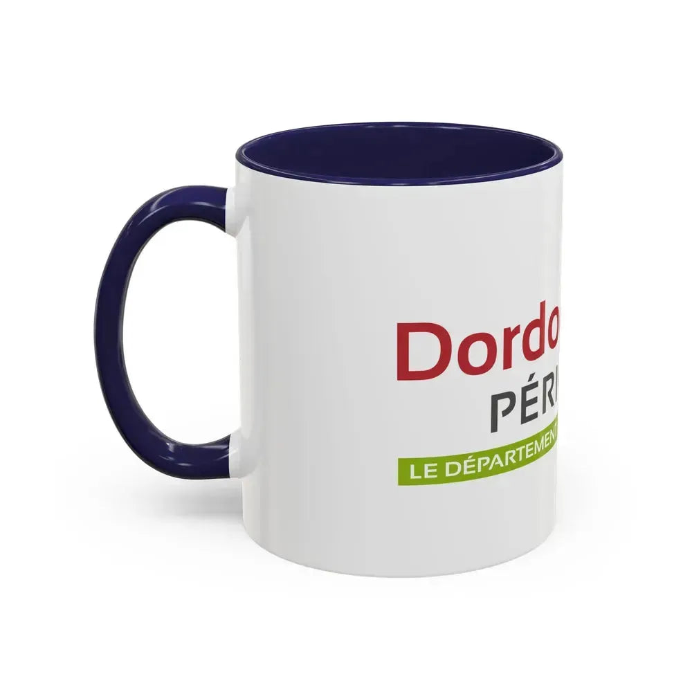 Flag of Dordogne France - Accent Coffee Mug - Go Mug Yourself