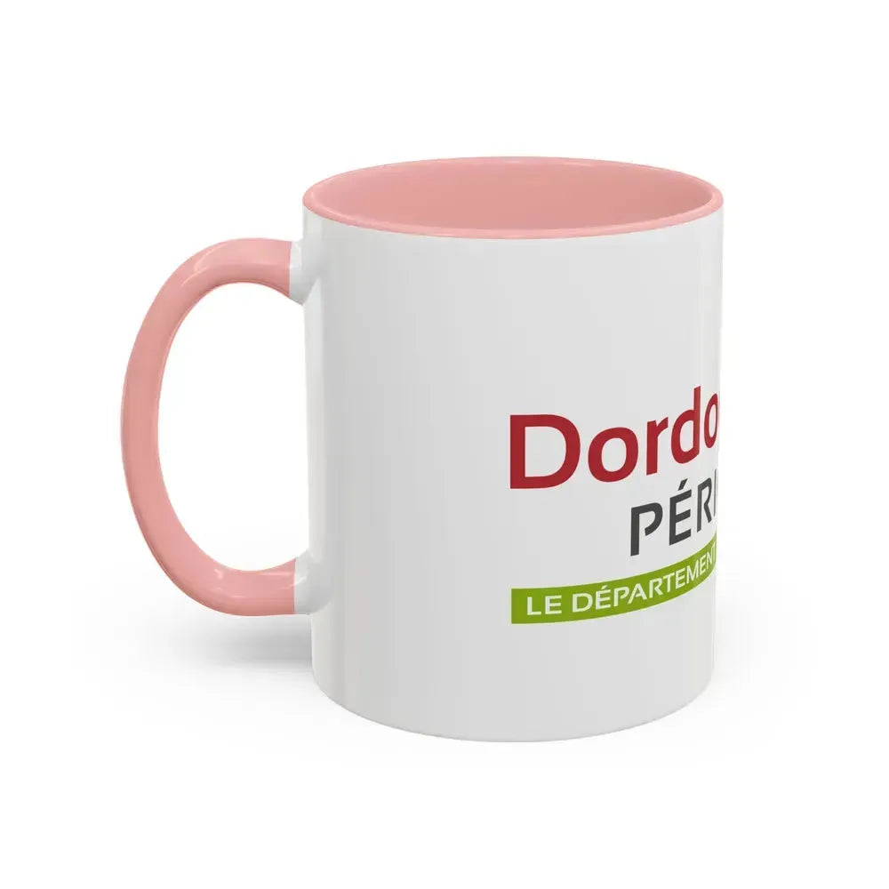 Flag of Dordogne France - Accent Coffee Mug - Go Mug Yourself