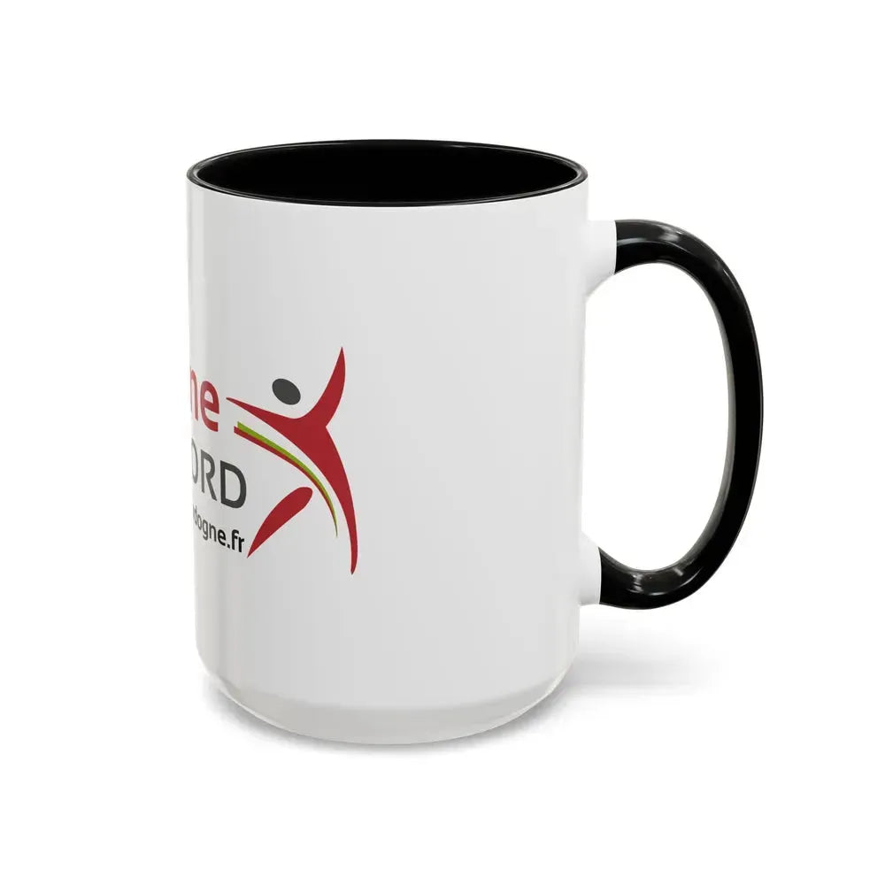 Flag of Dordogne France - Accent Coffee Mug - Go Mug Yourself