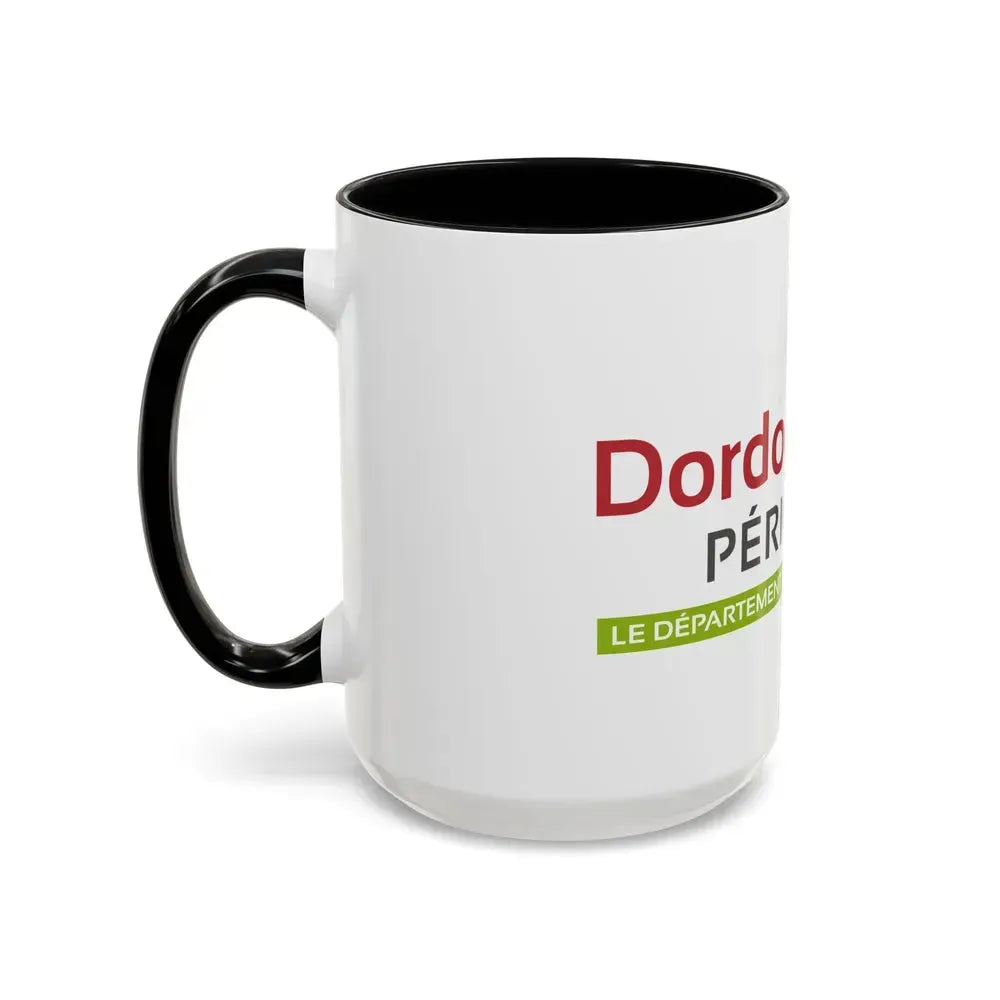 Flag of Dordogne France - Accent Coffee Mug - Go Mug Yourself