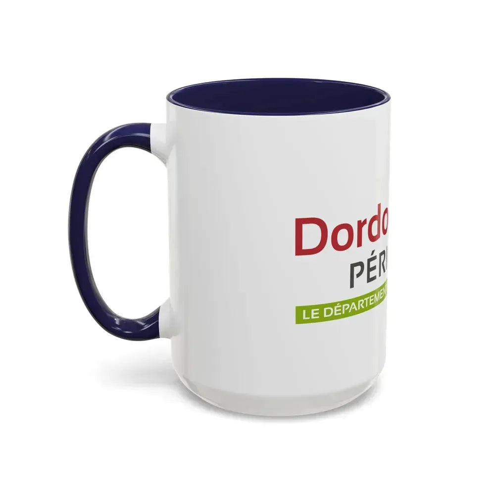 Flag of Dordogne France - Accent Coffee Mug - Go Mug Yourself