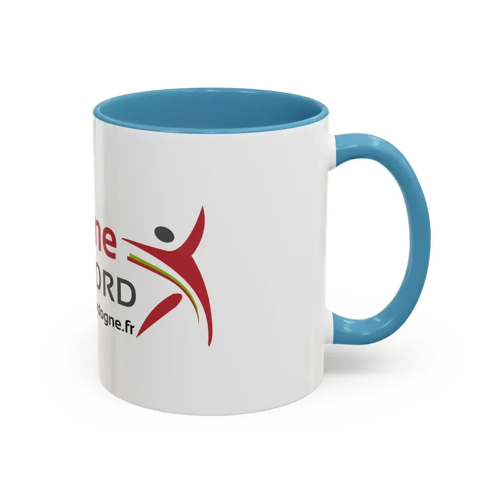 Flag of Dordogne France - Accent Coffee Mug - Go Mug Yourself