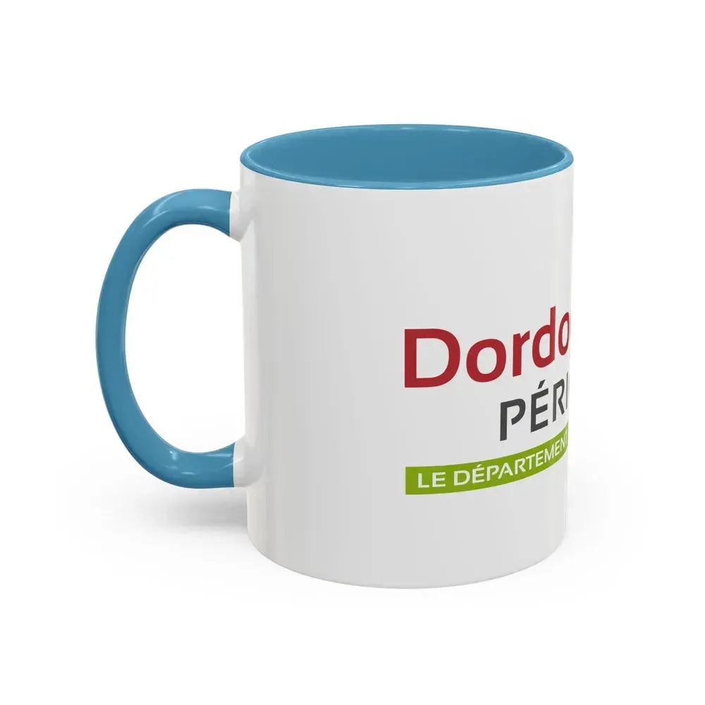 Flag of Dordogne France - Accent Coffee Mug - Go Mug Yourself