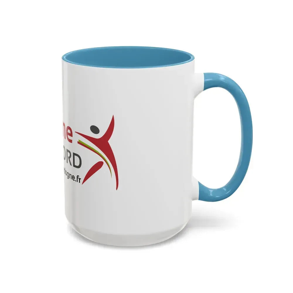 Flag of Dordogne France - Accent Coffee Mug - Go Mug Yourself