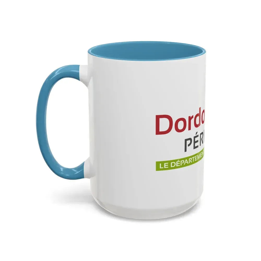 Flag of Dordogne France - Accent Coffee Mug - Go Mug Yourself