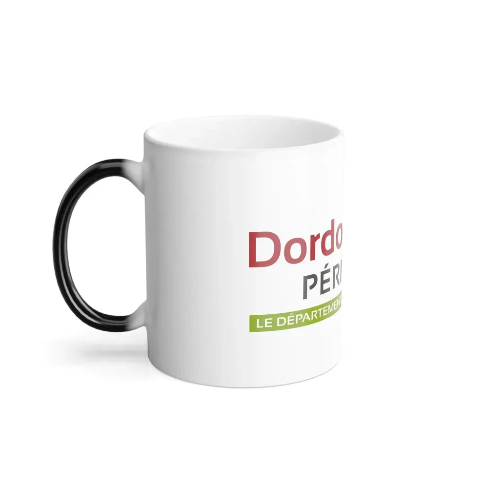 Flag of Dordogne France - Color Changing Coffee Mug - Go Mug Yourself