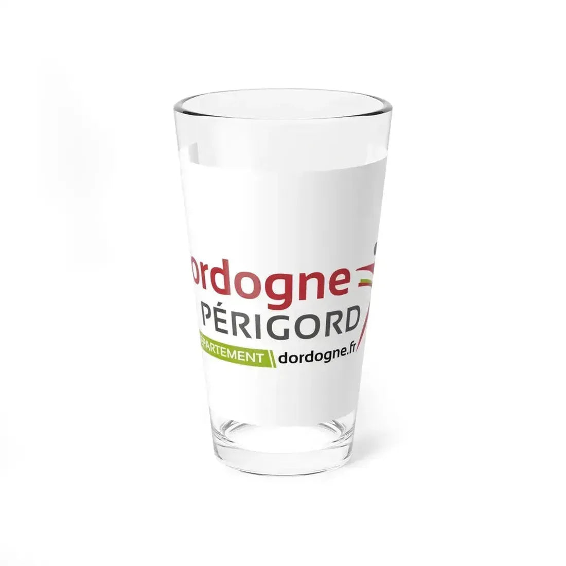 Flag of Dordogne France - Pint Glass 16oz 16oz - Go Mug Yourself