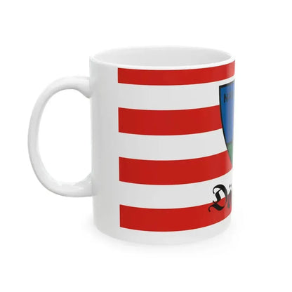 Flag of Dorgicse (Hungary) White Coffee Mug - Go Mug Yourself