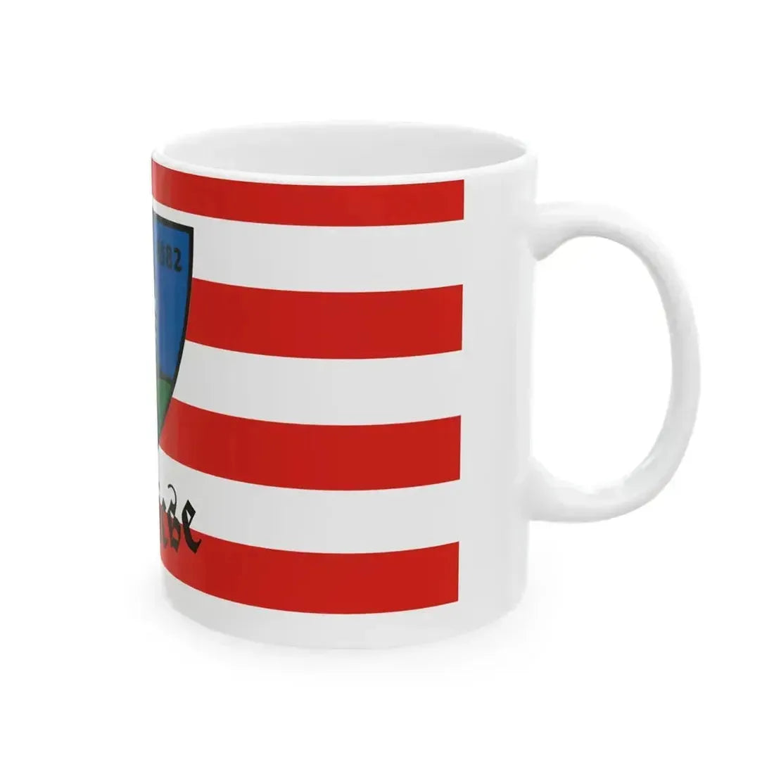 Flag of Dorgicse (Hungary) White Coffee Mug - Go Mug Yourself