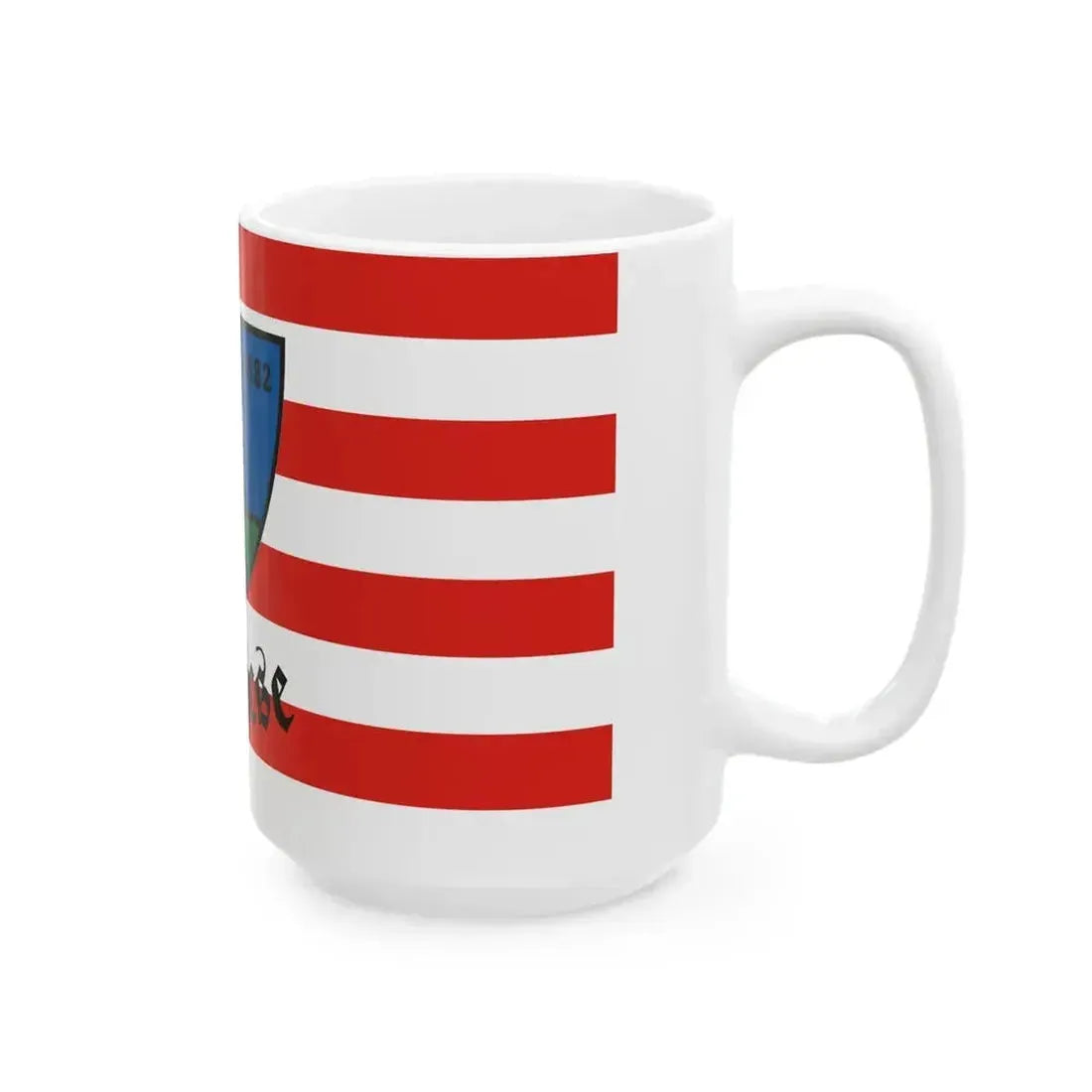 Flag of Dorgicse (Hungary) White Coffee Mug - Go Mug Yourself