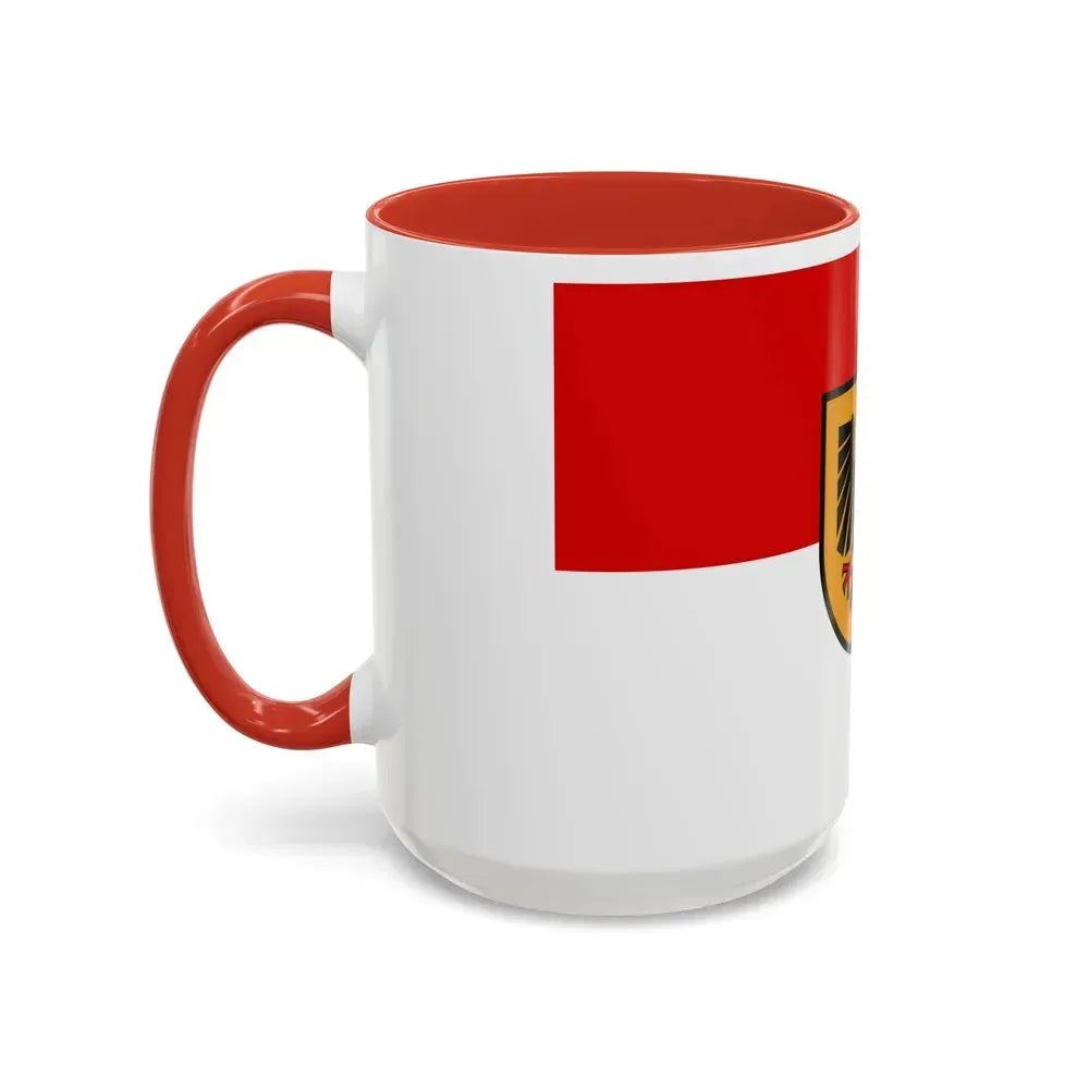 Flag of Dortmund Germany - Accent Coffee Mug - Go Mug Yourself