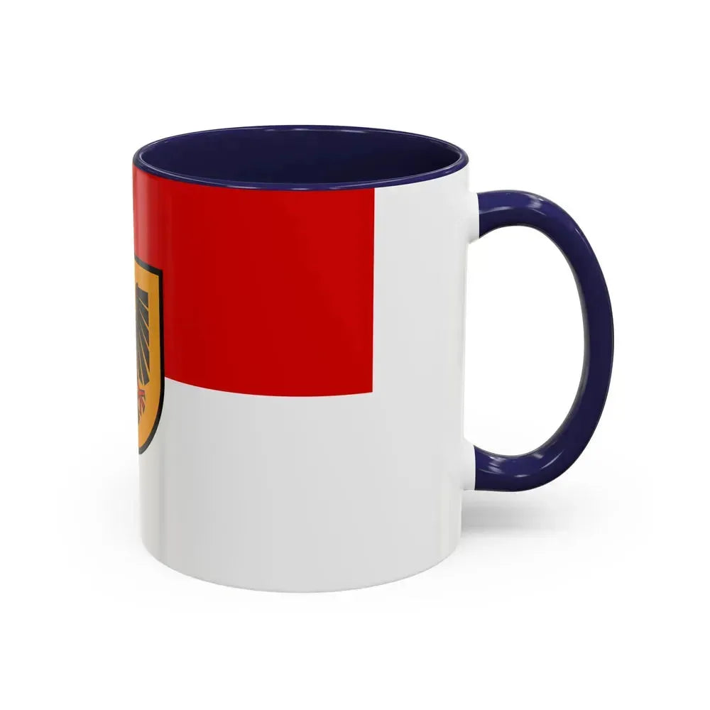 Flag of Dortmund Germany - Accent Coffee Mug - Go Mug Yourself