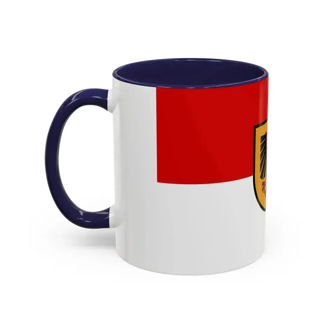 Flag of Dortmund Germany - Accent Coffee Mug - Go Mug Yourself