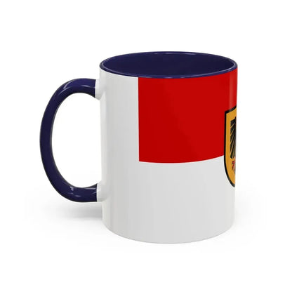 Flag of Dortmund Germany - Accent Coffee Mug - Go Mug Yourself