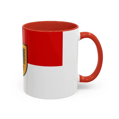 Flag of Dortmund Germany - Accent Coffee Mug - Go Mug Yourself
