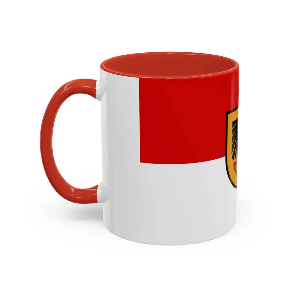 Flag of Dortmund Germany - Accent Coffee Mug - Go Mug Yourself