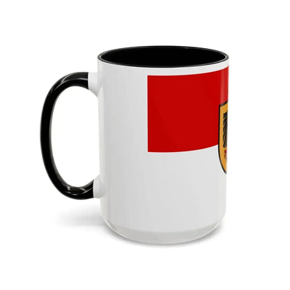 Flag of Dortmund Germany - Accent Coffee Mug - Go Mug Yourself