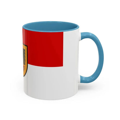 Flag of Dortmund Germany - Accent Coffee Mug - Go Mug Yourself
