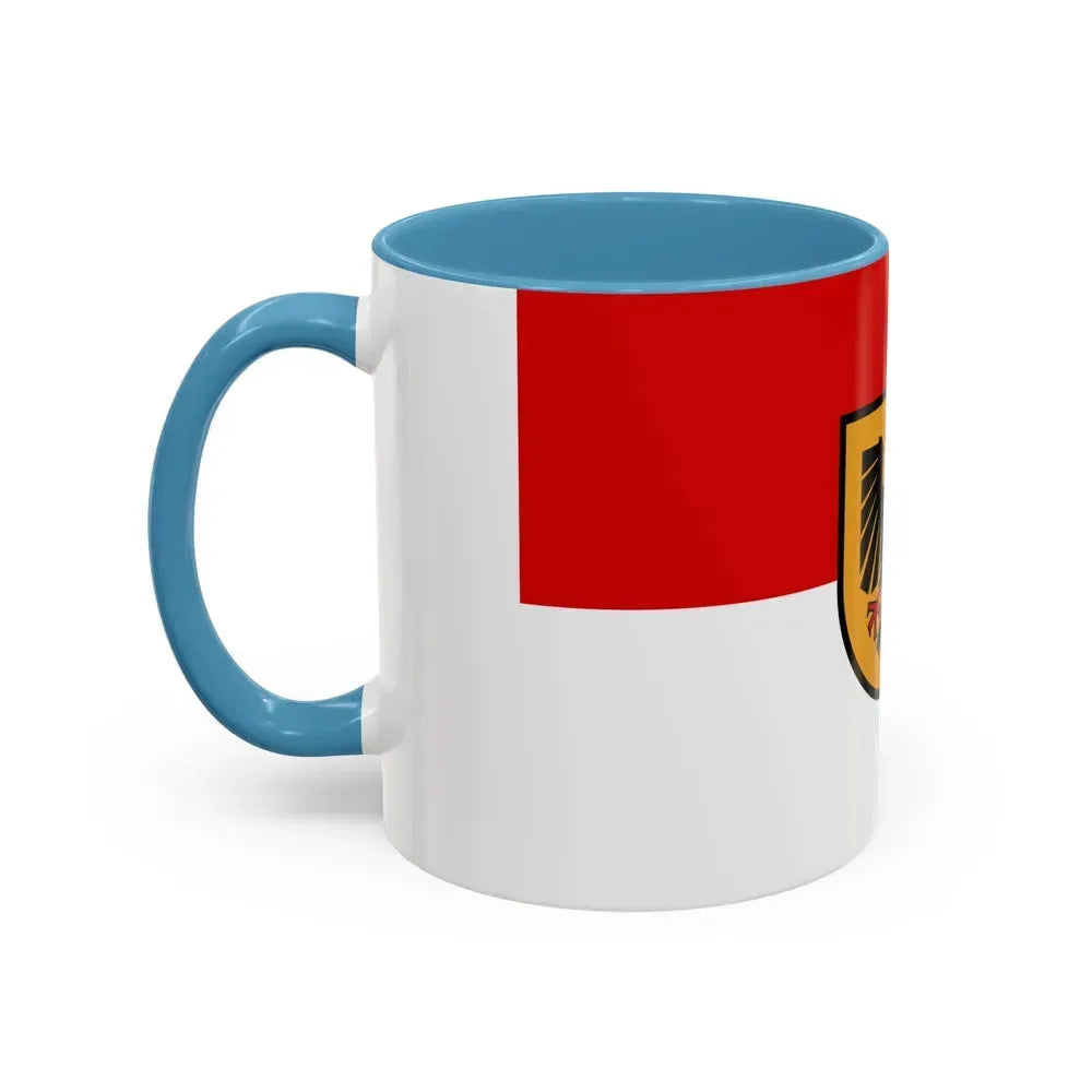 Flag of Dortmund Germany - Accent Coffee Mug - Go Mug Yourself