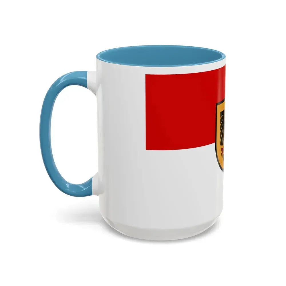 Flag of Dortmund Germany - Accent Coffee Mug - Go Mug Yourself