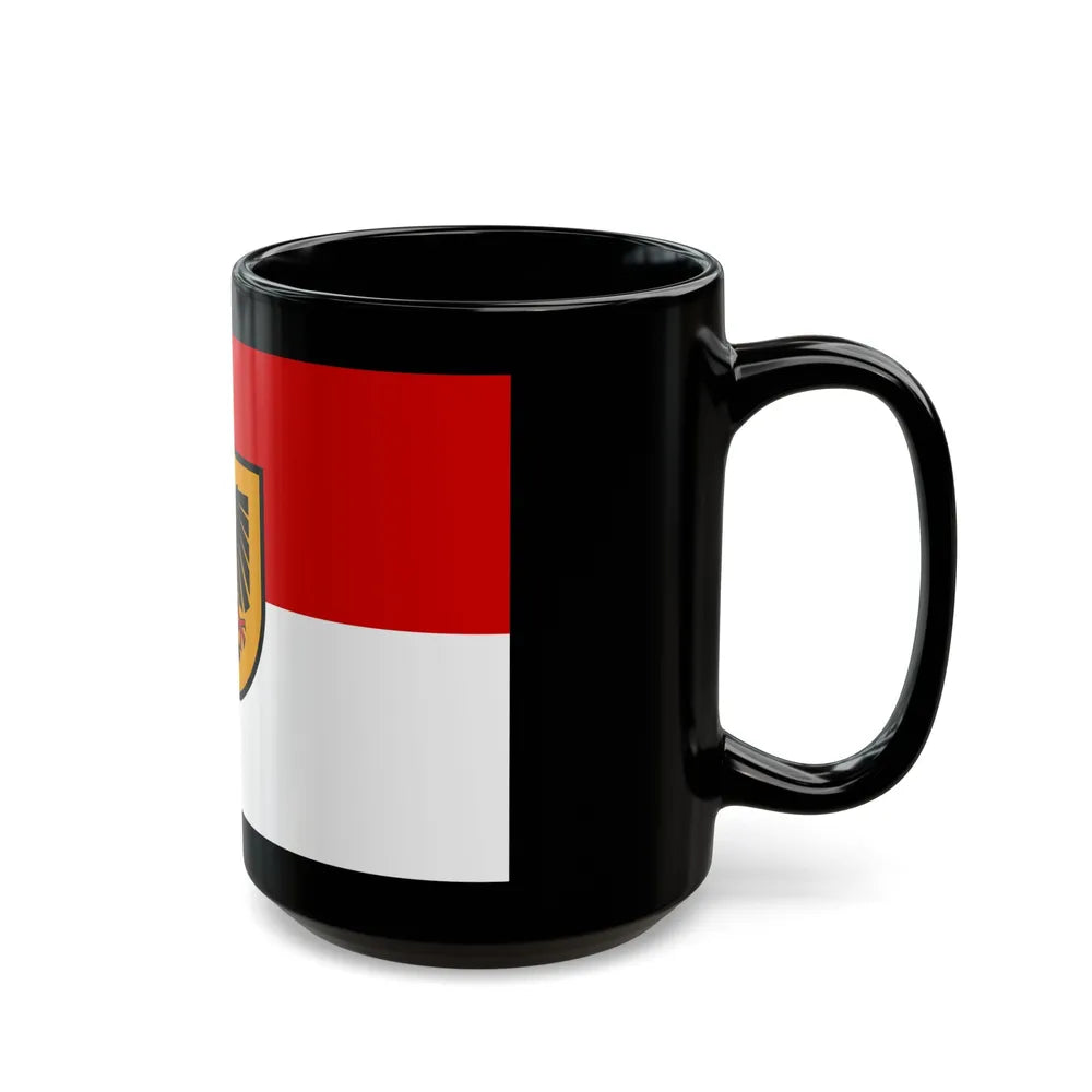 Flag of Dortmund Germany - Black Coffee Mug-Go Mug Yourself