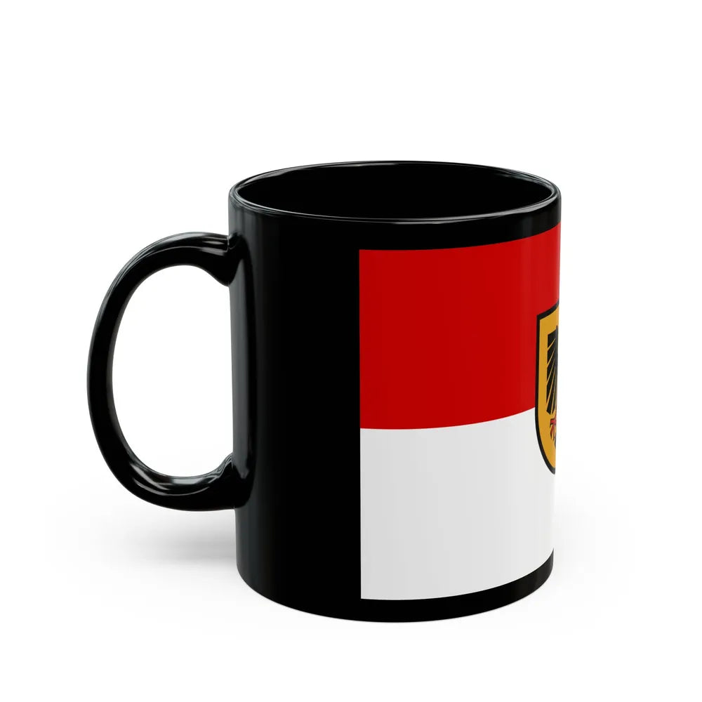 Flag of Dortmund Germany - Black Coffee Mug-Go Mug Yourself