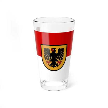 Flag of Dortmund Germany - Pint Glass 16oz 16oz - Go Mug Yourself