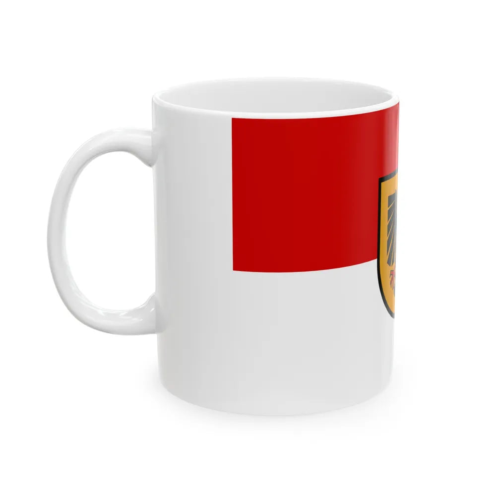 Flag of Dortmund Germany - White Coffee Mug-Go Mug Yourself