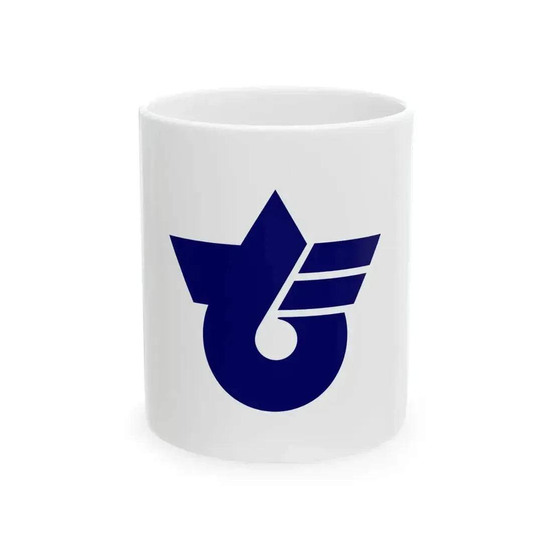 Flag of Doshi Yamanashi (Japan) White Coffee Mug 11oz - Go Mug Yourself
