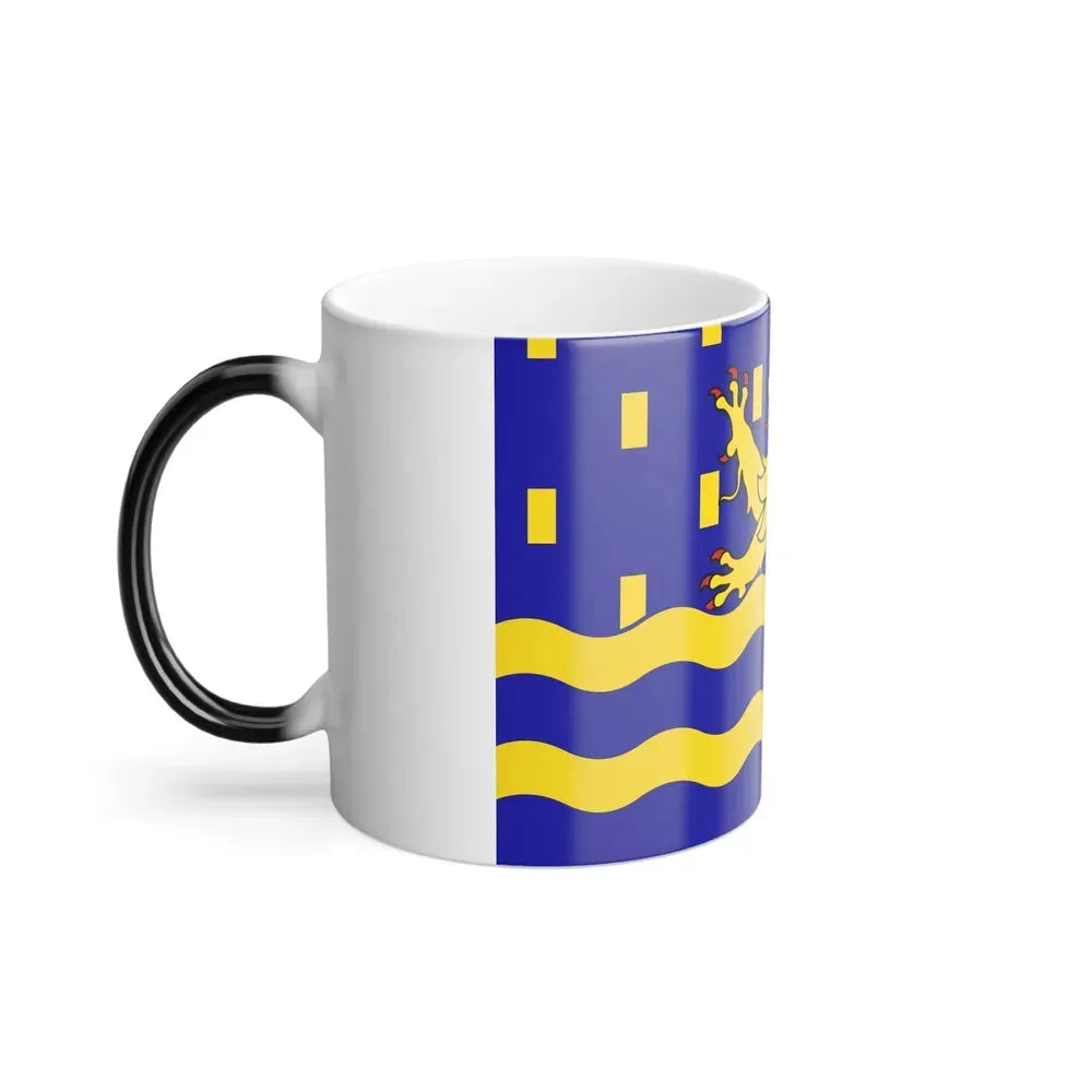 Flag of Doubs France 2 - Color Changing Coffee Mug - Go Mug Yourself