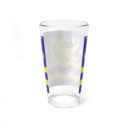 Flag of Doubs France 2 - Pint Glass 16oz - Go Mug Yourself