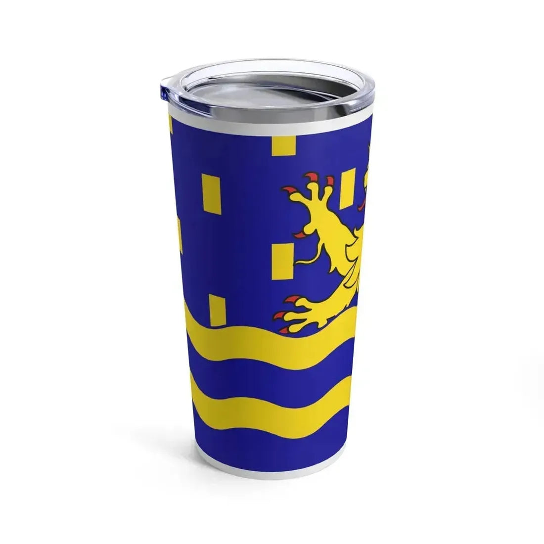 Flag of Doubs France 2 - Tumbler 20oz - Go Mug Yourself