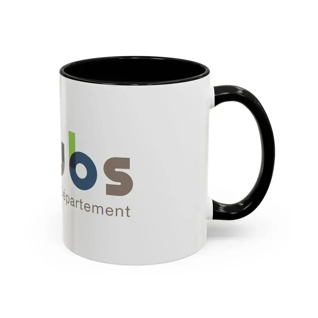 Flag of Doubs France - Accent Coffee Mug - Go Mug Yourself