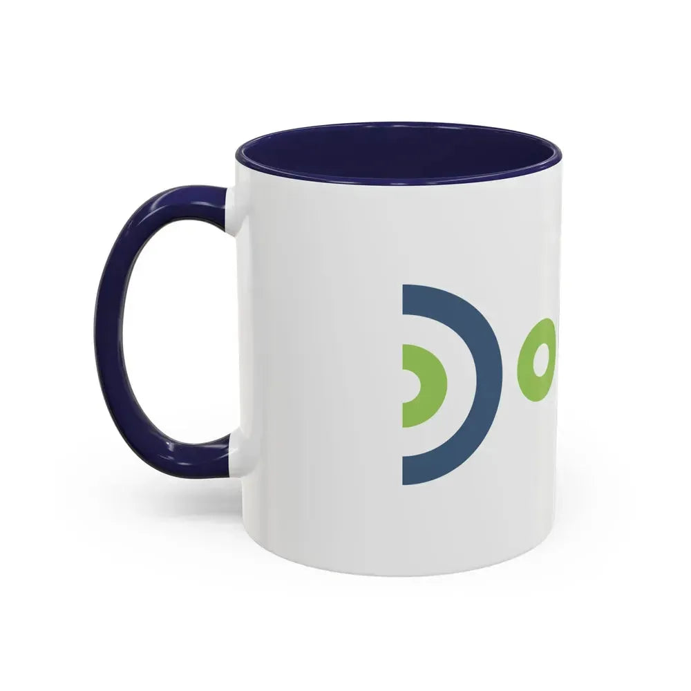 Flag of Doubs France - Accent Coffee Mug - Go Mug Yourself