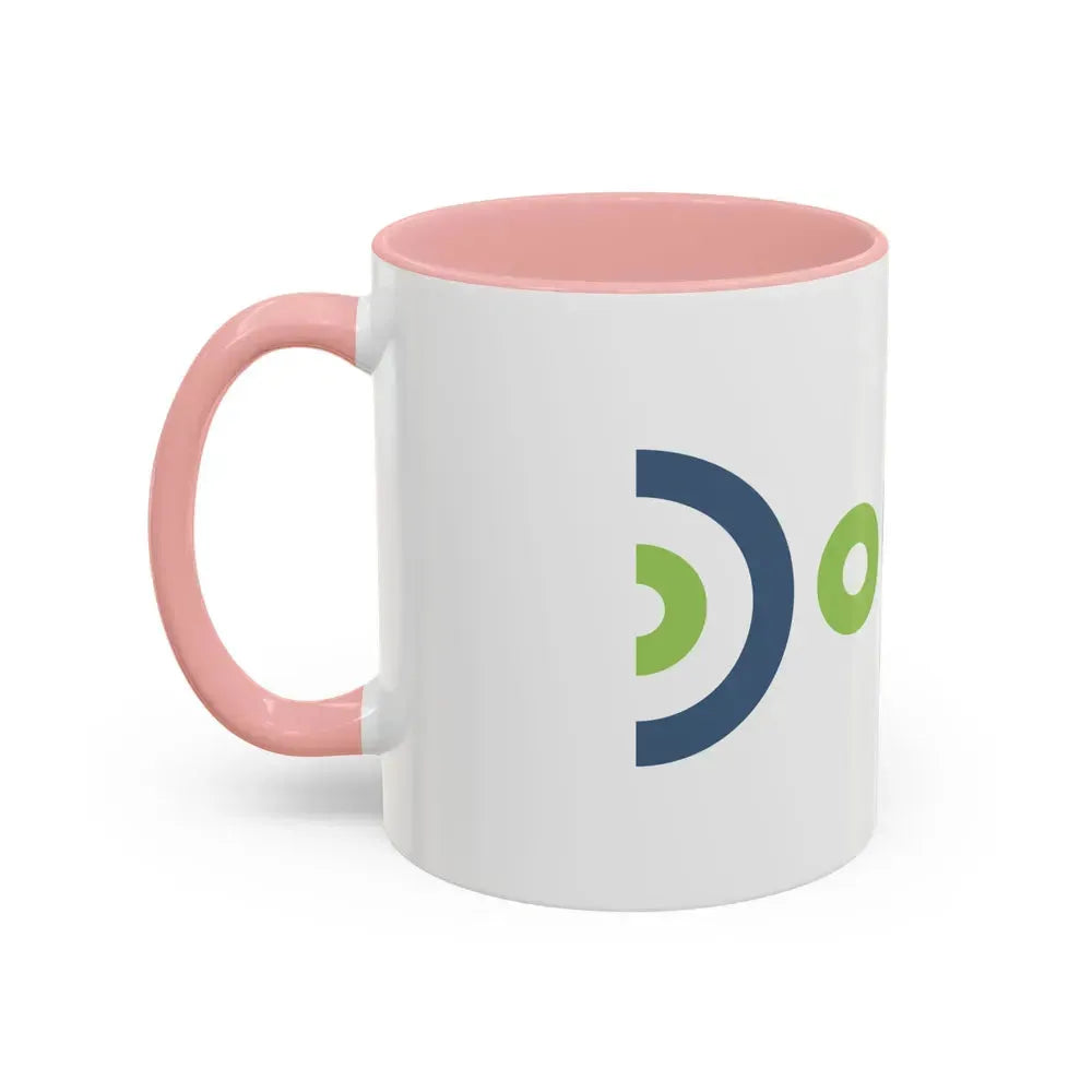 Flag of Doubs France - Accent Coffee Mug - Go Mug Yourself