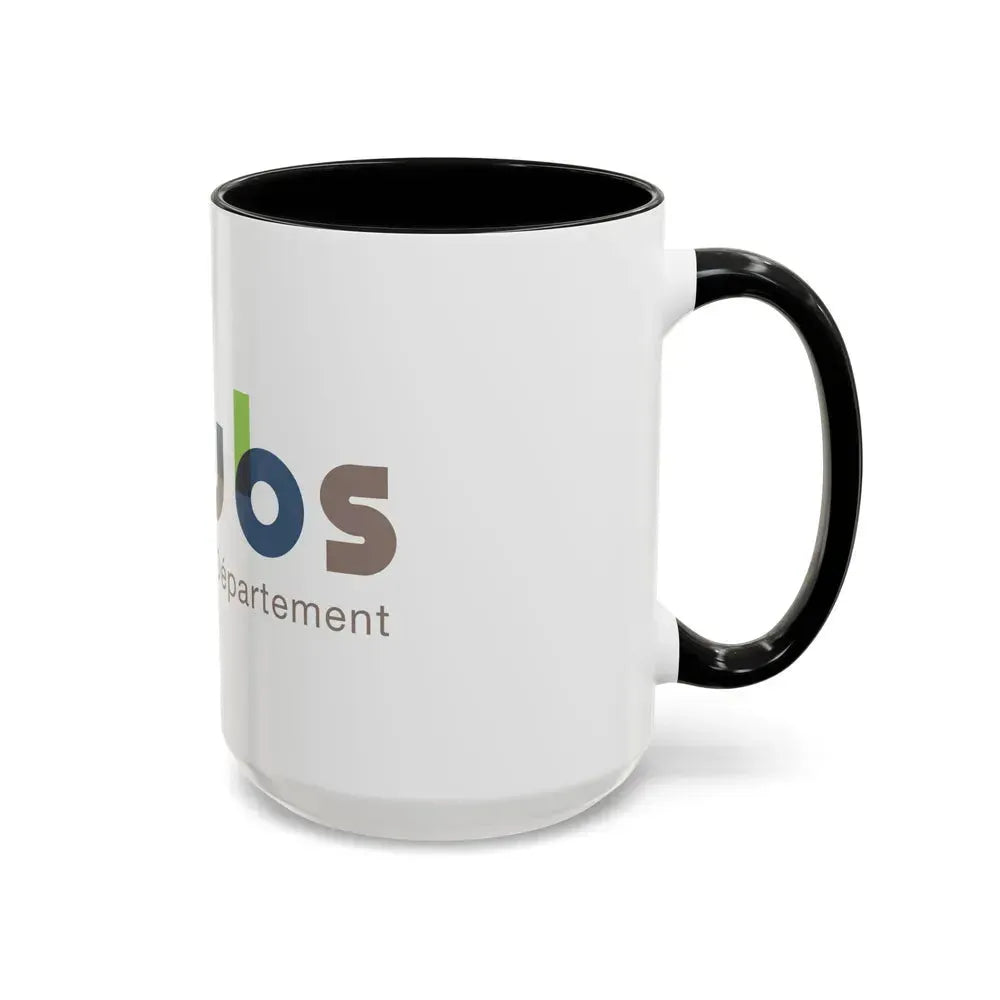 Flag of Doubs France - Accent Coffee Mug - Go Mug Yourself