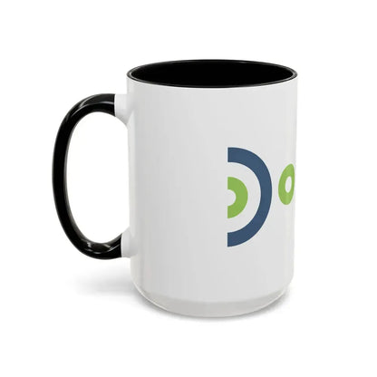 Flag of Doubs France - Accent Coffee Mug - Go Mug Yourself