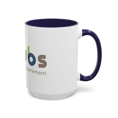 Flag of Doubs France - Accent Coffee Mug - Go Mug Yourself