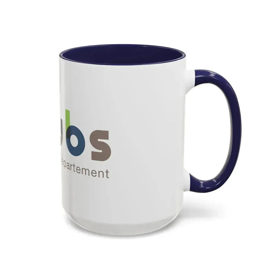 Flag of Doubs France - Accent Coffee Mug - Go Mug Yourself